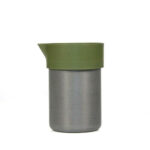 Deco uniweralna GRUBA puszka aluminowa 0,8l Deco TIN Grey and Green  0,8 l