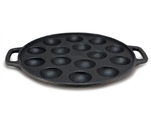 Żeliwna patelnia do małych holenderskich naleśnikó CAST IRON dutch small pancakes pan 23460093