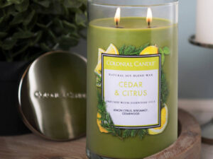 ŚWIECZKA zapachowa Cedar & Citrus CANDLE Colonial Classic 19oz - Cedar & Citrus