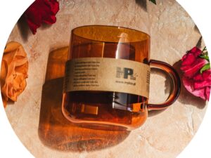 MPL Borosilikatowa szklanka Linia Color BURSZTYN MPL Borosilicate glass Color Line AMBER