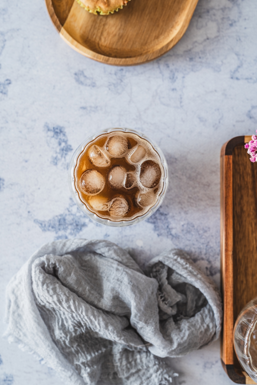 FLOWER szklanki z podwójnymi ściankami kpl 2 300ml FLOWER shape glass double wall set 2 pcs 27022159 - obrazek 5