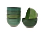 Ceramiczna linia MINT - miska 14 cm mix zielonego Ceramic MINT line BOWL 14 cm mix of green 24327002
