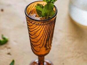 ARBRE kieliszek do szampana BRĄZOWY ARBRE champagne glass BROWN