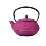 Cast iron japanese teapot 0,8L GIFT ONE FUCHSIA Cast iron japanese teapot 0,8L GIFT ONE FUCHSIA