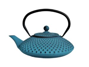 Żeliwny dzbanek zaparzacz 1,25L GIFT ONE turkus Cast iron japanese teapot 1,25L GIFT ONE TURQUOISE