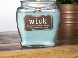 ŚWIECZKA sojowa ZMYSŁOWA drewniany knot WICK 425g CANDLE Wooden Wick Colonial 15 oz - Starfruit & Co