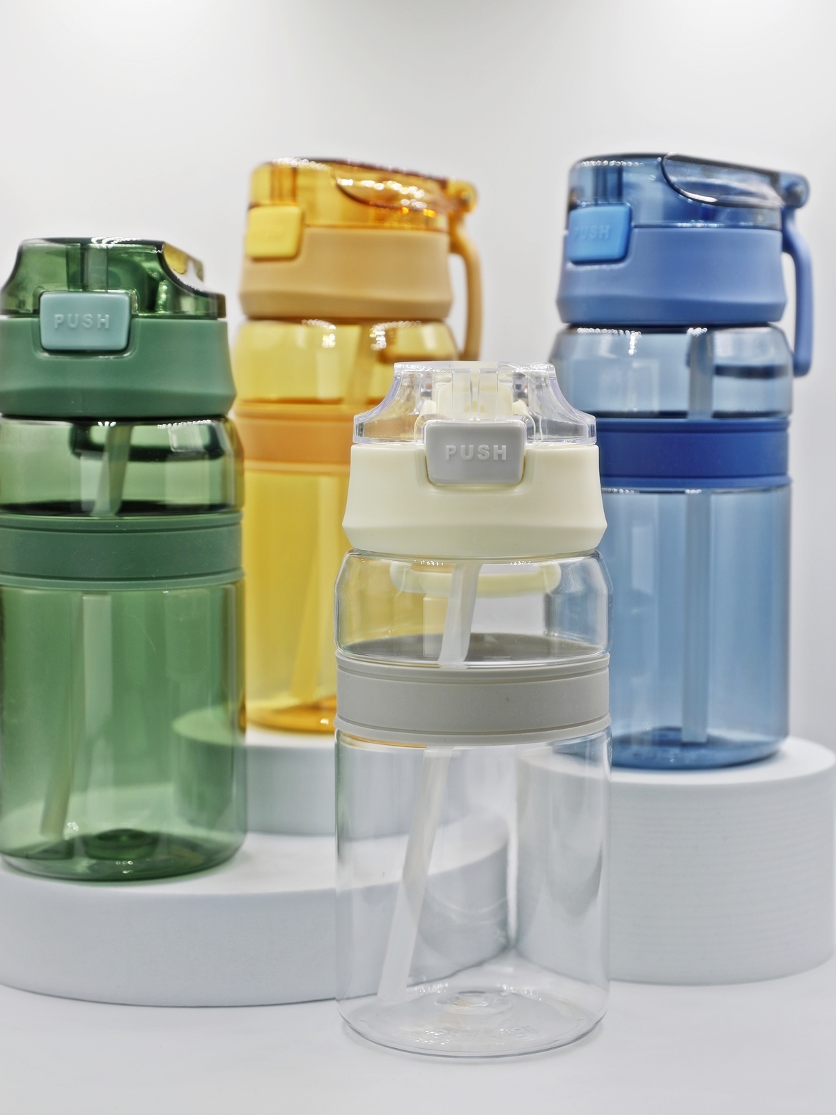 Bidon Butelka TRITAN krystaliczny 4 kolory 500 ml Water bottle TRITAN crystal 4 colour 500ml BPA FRE