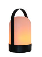 LED deco latarnia lampa z uchwytem efekt płomienia LED Deco Lantern plastic flame lamp 3xAA 12 led