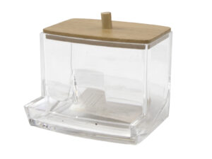 Bambusowa seria organizer na patyczki do uszu Bamboo BATH cosmetic organizer earstick 24530898