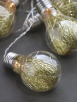 LED ŻARÓWKI z anielskim włosem 10 diod ciepłe świa LED Bulbs chain 10 pcs angel hair warm 23121135