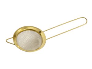 Stainless steel strainer GOLD 8 cm handle 22092720 Stainless steel strainer GOLD 8 cm handle 22092720
