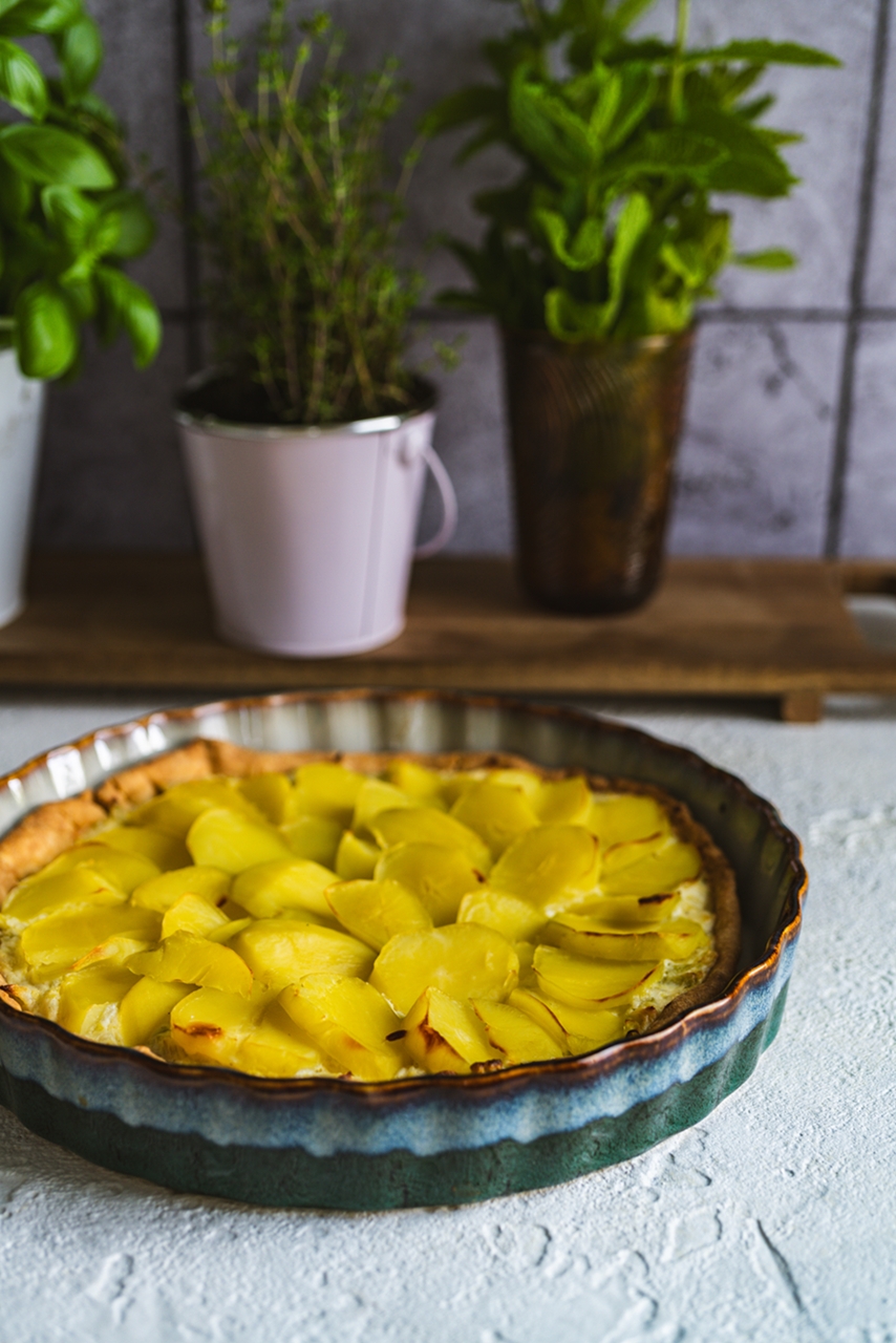 Ceramiczna linia OMBRES forma do pieczenia tarty OMBRES line tarta baking form 26 cm - obrazek 5