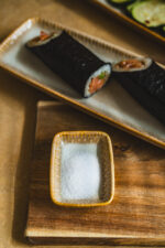 Ceramiczna linia OMBRES I miseczka do dipów 8cm OMBRES INSTA line rectangular dip bowl 8cm