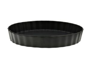 Porcelain round tarta cake form BLACK 25 24302061 Porcelain round tarta cake form BLACK 25 24302061