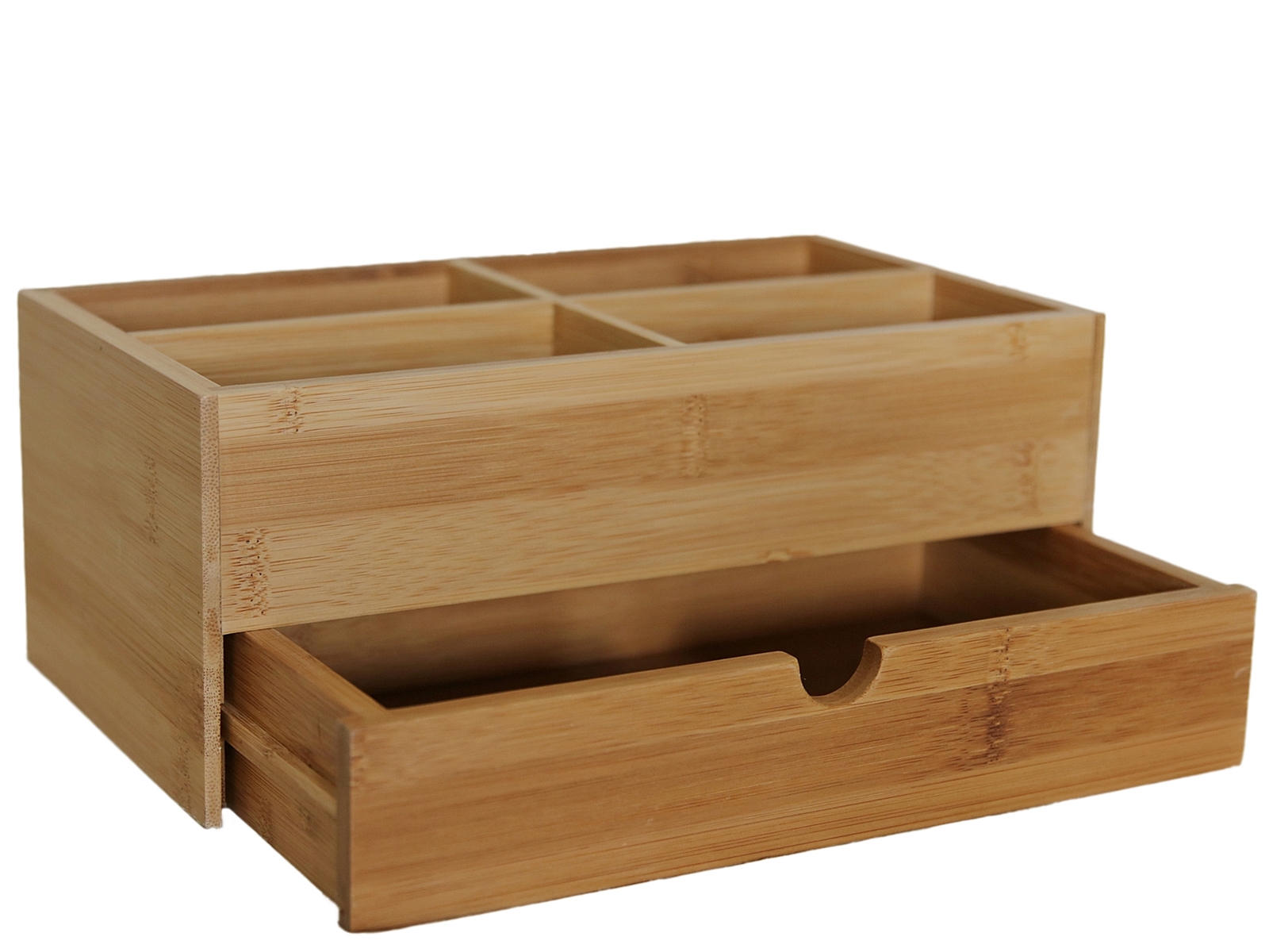 Bambusowa seria pudełko na kosmetyki z szufladką Bamboo BATH cosmetic box 24501608