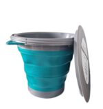 Picnic camper WIADRO rozkładane z pokrywką 5l Picnic Camper silicone round bucket 5 L 23375196