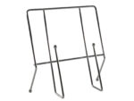 METALOWY druciany stojak na książkę kucharską Wire metal cookbook chrome 23460750