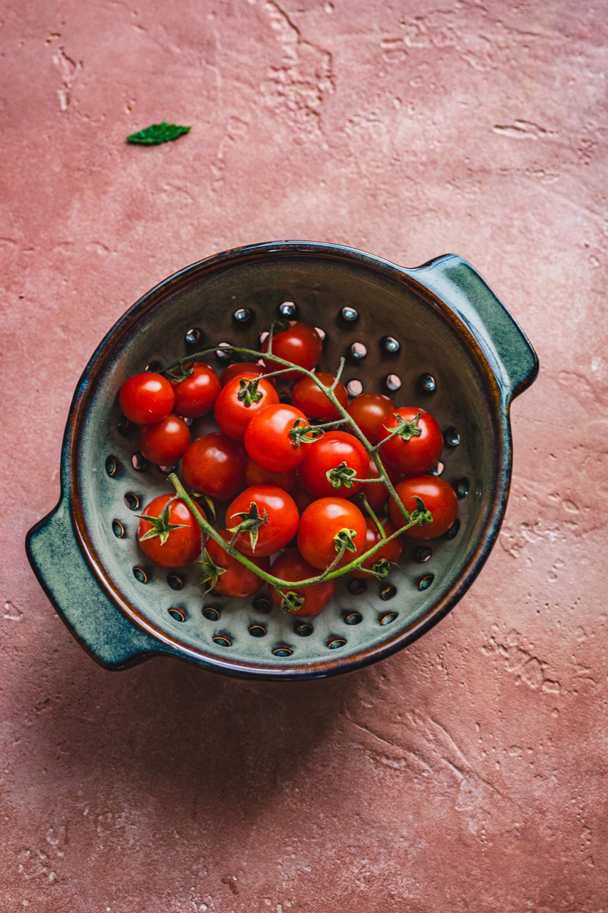 Ceramiczna linia OMBRES miska cedzak OMBRES line colander bowl - obrazek 3