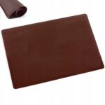 Silikonowa stolnica do wałkowania wyrabiania ciast Silicone dough board 50x40x0,1 750368  BROWN ONLY