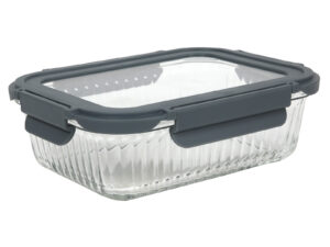 Forma do pieczenia SZKLANA 1,0 l z pokrywką Baking form glass stripe 1,0 l 22278324