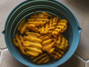 Gadget silikonowy koszyk do frytkownicy okrągły 19 AIRFRYER basket silicone FOLDABLE o19 22276820