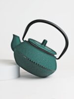 Żeliwny dzbanek zaparzacz 0,3 l GIFT ONE CIEMNA ZI Cast iron japanese teapot 0,3L GIFT ONE OLIVE
