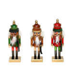 Deco figurka dziadek do orzechów NATURA S 17 cm Wooden Nutcracker NATURE S 17 cm 52 0226