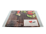 Deska kuchenna szklana DUŻA 25x35 PRZEŹROCZYSTA Cutting board GLASS 25X35 - CLEAR 23490748