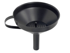 Stalowy lejek 10,5 cm CZARNY Stainless steel funnel 10,5 cm BLACK 22092788