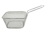 Stalowy koszyk z rączką do serw frytek DUŻY STAL Stainless French BIG fries basket STEEL 22275604