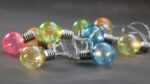 LED ŻARÓWKI KOLOR DECO 10 x ciepłe światło 2312108 LED Bulbs chain 10 pcs colour warm led 23121086