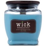 ŚWIECZKA sojowa ŚWIĄTECZNA drewniany knot WICK CANDLE Wooden Wick Colonial 15 oz - Mistletoe & Mi