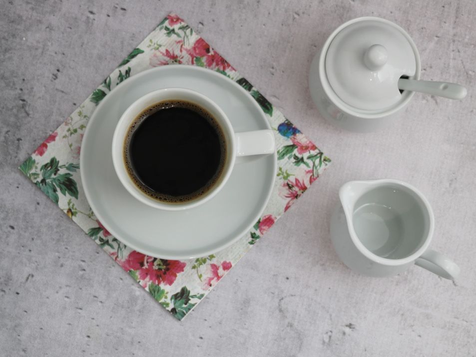 Porcelanowa cukierniczka i dzbanek do śmietanki Porcelain sugar pot with and creamer set 24302091 - obrazek 4