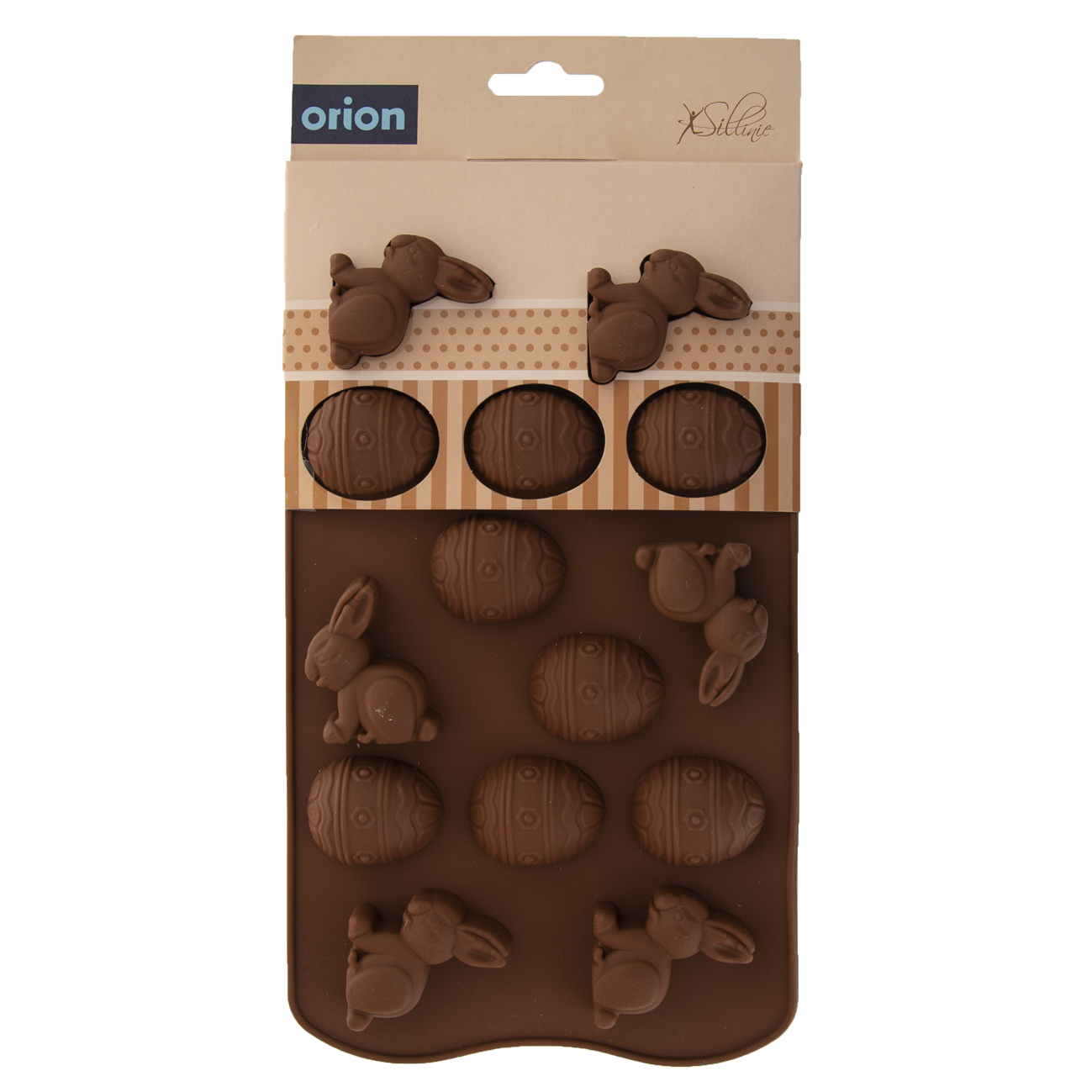 Silikonowa forma dubajskich czekolad Królik i Jajo Silicone form DUBAI choco Bunny Egg 151748 - obrazek 4