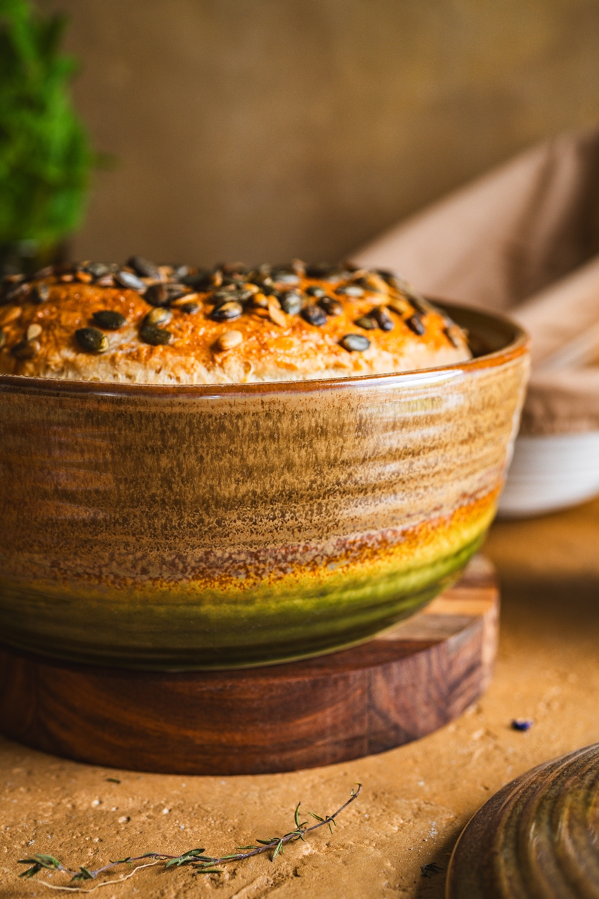 Ceramiczna linia OMBRES INSTA okrągła micha waza OMBRES INSTA line round caserolle vase - obrazek 6