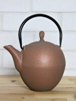 Żeliwny dzbanek zaparzacz 1,3 l GIFT MIEDZIANY  Cast iron japanese teapot 1,3L COOPER / GOLD