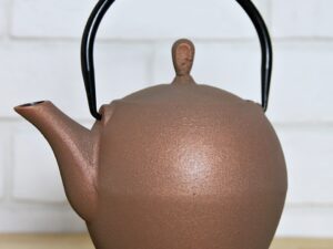 Żeliwny dzbanek zaparzacz 1,3 l GIFT MIEDZIANY  Cast iron japanese teapot 1,3L COOPER / GOLD