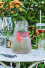 MPL Borosilikatowy szklany JACK DZBANEK 2,0 l bez  MPL borosilacate glass JACK jug 2,0 L AMBER no lid