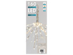 LED gwiazdka polarna ciepłe białe 160 led 70 cm LED polar star 160 led light + flash 70cm 23141639