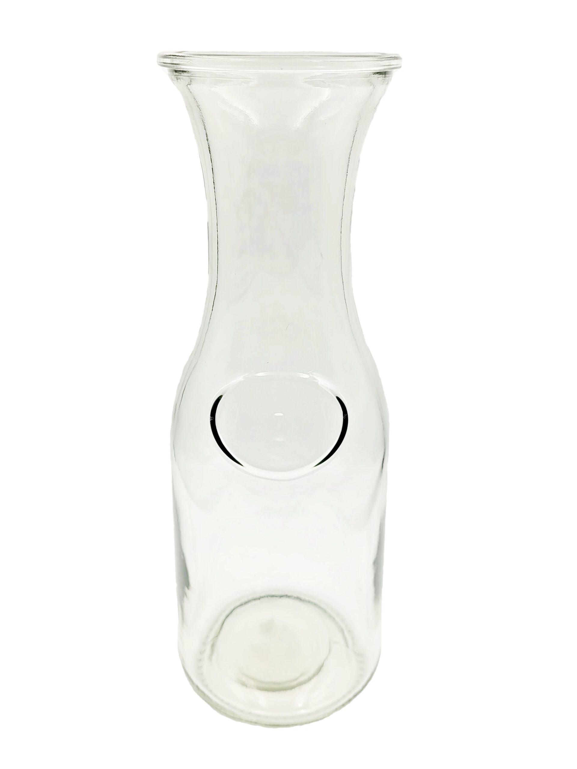 Szklany dzbanek lub wazon do kwiatów 1l 26 cm Glass carafe 1l jug or vase for flowers 23467528 - obrazek 5