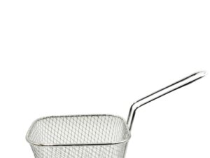 Stalowy koszyk z rączką do serwowania mix 24 szt Stainless French fries bascet 22275555 set 24 pcs