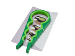 Gadget plastikowy otwieracz słoików 4w1 22275192 Plastic jar bootle opener green 22275192