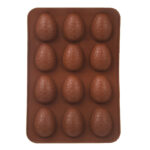 Silikonowa forma do dubajskich czekoladek JAJKA Silicone form DUBAI choco EGG 151765