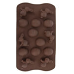 Silikonowa forma dubajskich czekolad Królik i Jajo Silicone form DUBAI choco Bunny Egg 151748