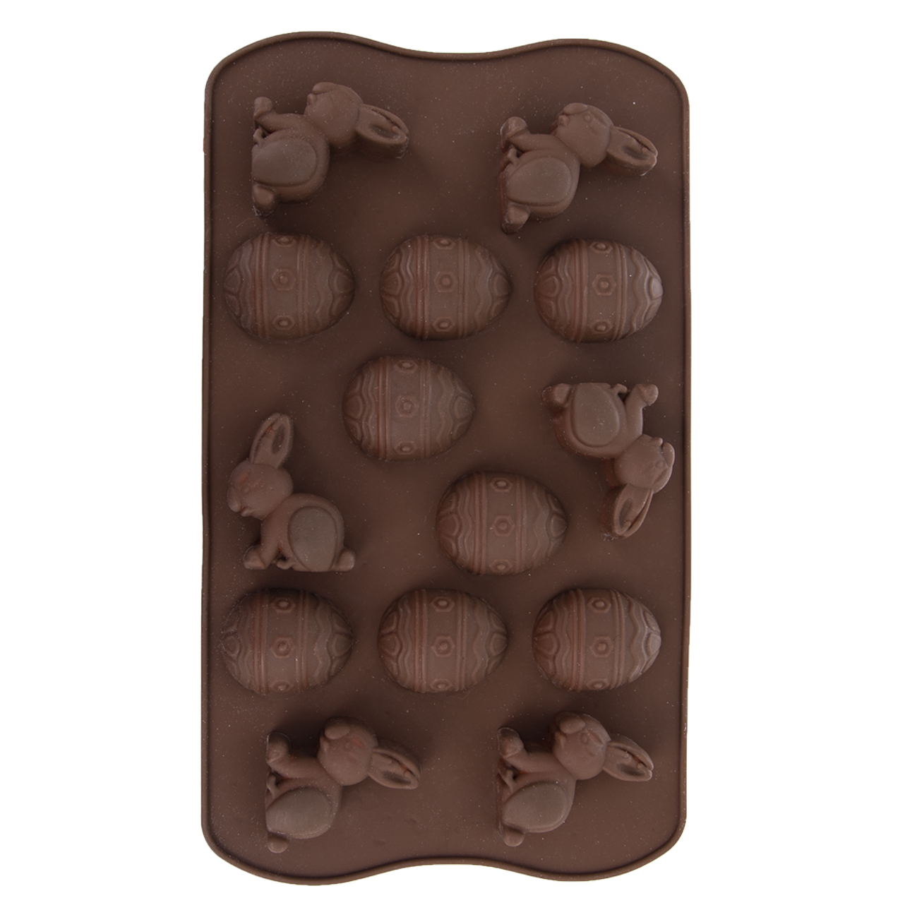 Silikonowa forma dubajskich czekolad Królik i Jajo Silicone form DUBAI choco Bunny Egg 151748