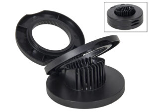 Krajalnica do jajek jaj strunowa CZARNA PLASTIC EGG slicer black 22275018