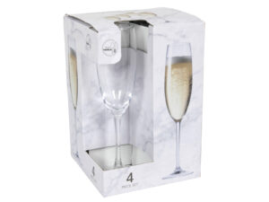Party kieliszek do szampana 190 ml ZESTAW 4 sztuk Party champagne glass 190 ml SET 4 pcs 27021821