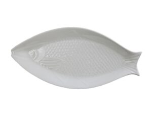 Porcelanowy półmisek w kształcie RYBY 31 cm Porcelain FISH shape dish 31 x 15 cm 24302040
