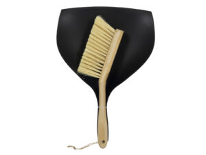 Bambusowa szczotka zmiotka i plastikowa szufelka C Bamboo serie broom and dustpan EXTRA 23491467