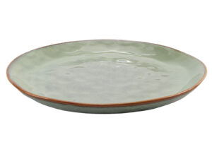 Ceramiczna linia OCEAN talerz 26,5 cm BRĄZ MIĘTA Ceramic OCEAN plate 26,5 cm 24328150